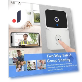 Smart Video Doorbell — Smart Home Security, HOME-Auto-001
