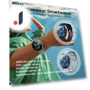 Smart Watch with Crystal Clear AMOLED Display — Smartwatches, JYY-electronics