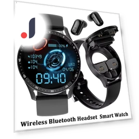 Smart Watch with TWS Bluetooth Headphones — Smartwatches, ElectronicsHome