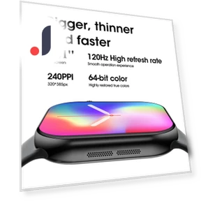 Smart Watch with Wireless Charger — Smartwatches, IWO