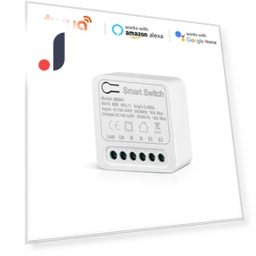 Smart WiFi Relay Switch — Outlet Switches, HOME-Auto-001
