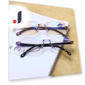 Smart Zoom Reading Glasses with Blue Light Protection — Reading Glasses, Fashion Supplies