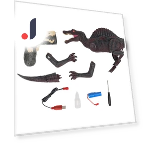 Toy Dinosaur with Remote Control — Interactive Figures & Robots, Automobile and motorcycle supplies