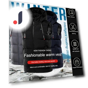 USB Heated Vest — Men's Vests, Nobita