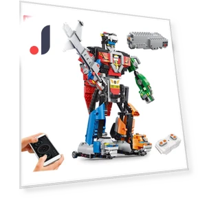 Voltron Robot 2 — Construction Kits, MOULD KING