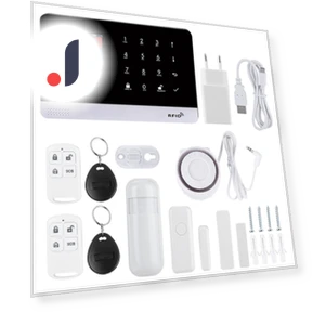 Wireless GSM+GPRS WIFI Smart Home Security Alarm System Kit — Smart Home Security, KONNWEI