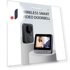 Wireless Smart Video Doorbell — Smart Home Security, Crown Global