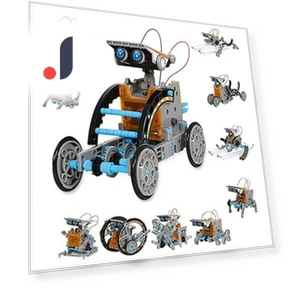 12 in 1 Solar Educational Robot Toy — Solar Power, Linmeng