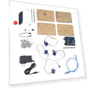 Acrylic Mechanical Hand DIY Kit — Robotics Components, Koogeelife