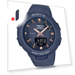 Baby-G BSA-B100-2AJF G-SQUAD Steptracker Bluetooth Watch — Smartwatches, Casio