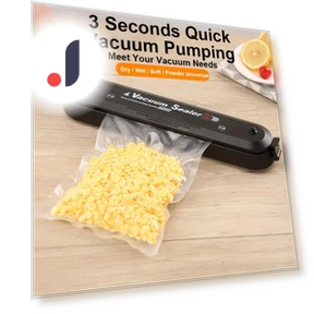 Compact Vacuum Food Sealer Machine with Automatic Sealing System — Vacuum Sealers, Luminaire Lighting Mall