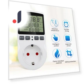Digital Thermostat Socket with Temperature Controller — Home Climate Control, Home Furnishing Department Mall