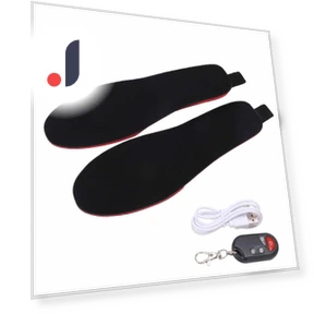 DIY Cuttable Smart Remote Control USB Rechargeable Electric Heated Insoles — Foot Warmers, Vestidos