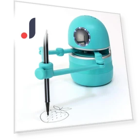 Drawing Robot Quincy — Interactive Learning Devices, TOKYO selection