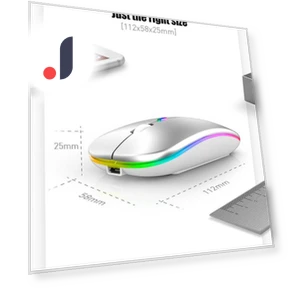 Dual Mode Silent Mouse — Mouse Pads, StrideBox