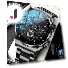 ECG + PPG Bluetooth Call Smartwatch — Smartwatches, LIGE