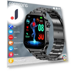 ECG + PPG + HRV Health Smartwatch — Smartwatches, SACOSDING