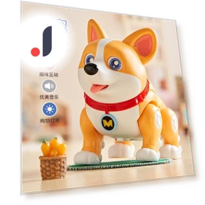 Electric Flying Dog — Interactive Animal Companions, Plastic Toys