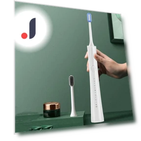 Electric Toothbrush with 5 Brush Heads — Electric Toothbrush Heads, Refreshing Home