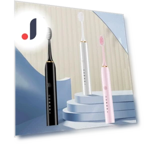Electric Toothbrush with 8 Brush Heads — Chargers, Phone Needs