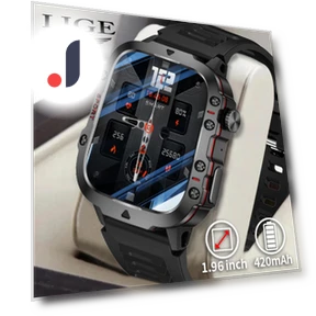 HD Square Screen Smart Watch — Smartwatches, LIGE