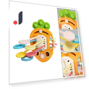 Interactive Montessori Flying Disc Toy — Infant & Early Childhood Playthings, Pretty life