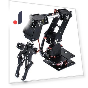 Mechanical 6DOF Robot Manipulator Claw Kit — Robotic Enhancements, Japan Zen Mall
