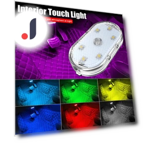 Mini Wireless Car Ambient Light — Courtesy Lamp, 888 Auto Parts Town