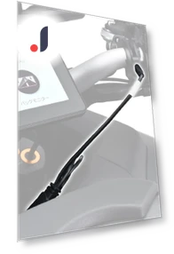 Motorcycle Moto Smart Monitor Power Cable — Decals & Stickers, Daytona