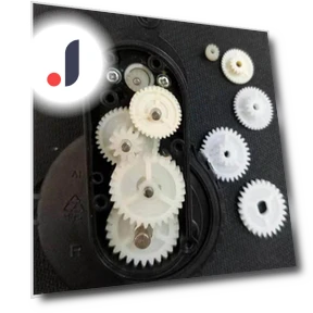 Robot Vacuum Side Brush and Motor Gearbox Set — Vacuum Attachments, Picture Hung