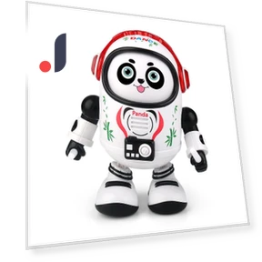 Singing and Dancing Space Panda Robot Toy — Interactive Animal Companions, HobbyWorld