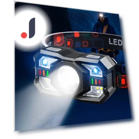 Smart Induction Headlight — Portable Flashlights, Jiangnan E