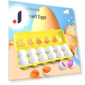 Smart Puzzle Egg — Infant & Early Childhood Playthings, WoW Area