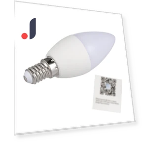 Smart RGB+W+C LED Candle Bulb — LED, Build My Home
