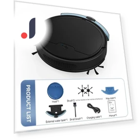 Smart Sweeping Robot 3 in 1 — Smart Cleaning Robots, Modern Home Furnishing