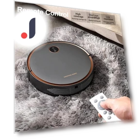 Smart Sweeping Robot Vacuum 3-in-1 — Smart Cleaning Robots, Modern Home Furnishing