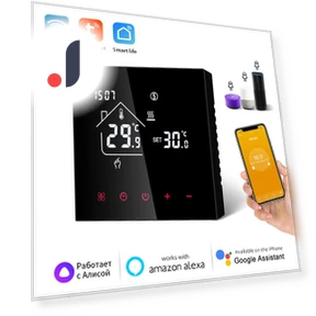 Smart Thermostat — Home Climate Control, Modern Home Furnishing