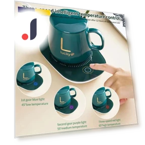 Smart Thermostatic Stand — Beverage Warmers, Lucky Black Cat