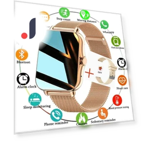 Smart Watch with Full Touch Color Screen — Smartwatches, Wula Mall