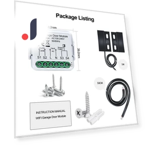 Smart WiFi Garage Door Controller Module — Smart Home Modules, Build My Home