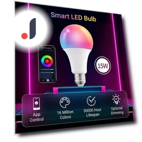 Smart WiFi LED Bulbs — LED, Good Household Items