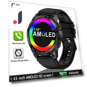 Smartwatch with AMOLED Display and NFC — Wearable Accessories, Tiktop2