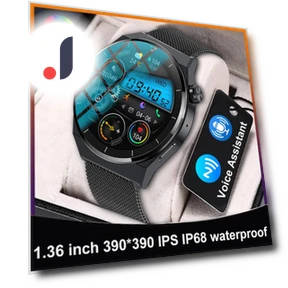 Smartwatch with AMOLED Display — Smartwatches, Tiktop2