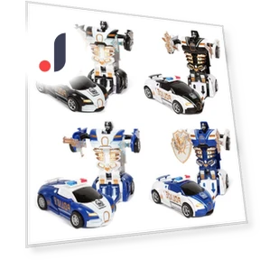 Transforming Robot Car Toy — Interactive Figures & Robots, Temperament