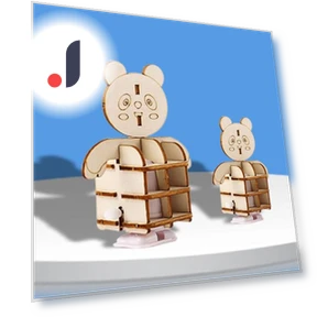 Walking Bear Robot STEM Kit — Construction Kits, Caracce