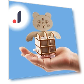 Walking Bear Robot STEM Kit — Construction Kits, Safety toy