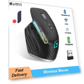 Wireless Mouse — Mouse Pads, KuWFi