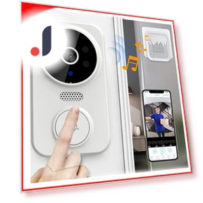 Wireless Video Doorbell — Smart Home Security, Ulooka