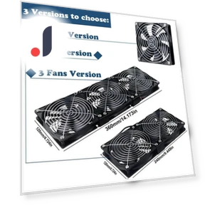 120mm Cooling Fan with Controller — Cooling Pads & Fans, HOME-Auto-001