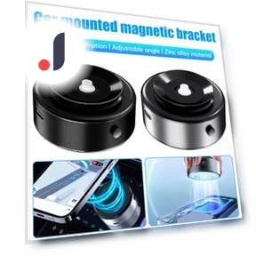 360 Degree Rotating Smart Car Phone Holder — Dashboard Installation Kits, GYROBALL